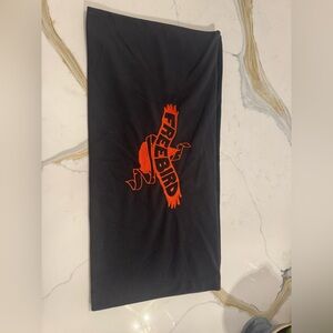 Freebird Black and Orange Boot Bag